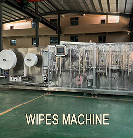 Wet wipes machine