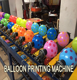 Balloon printing machine