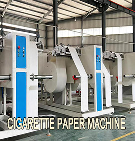 Cigarette paper machine