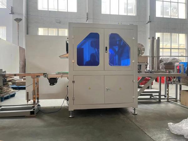 Fully Automatic Baby Wet Wipes Plastic Lid Applicator Machine