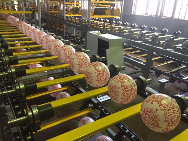 5 Sides 1 color  Automatic Silk Screen Balloon Printing Machine 