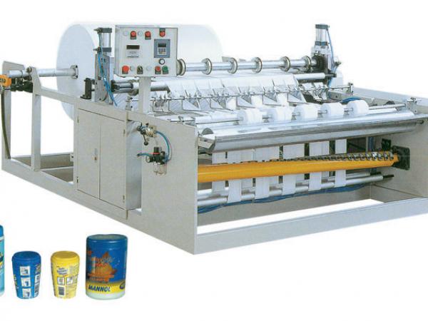 Semi Automatic Canister Wipes Rolling and Perforating Machine