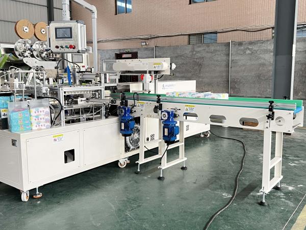 Automatic wet wipes packing machine 6-8 bags
