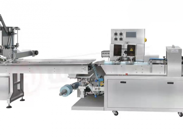 Fully Automatic Rolled Wet Towel Folding and Packing Machine 