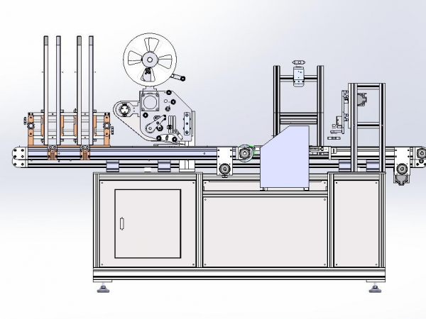Fully automatic upgraded wet wipes lid applicator gluing machine 