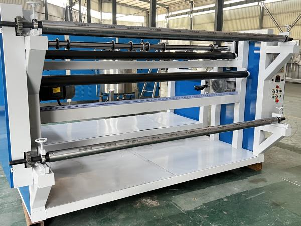 Large size customized non woven cutting and rolling machine