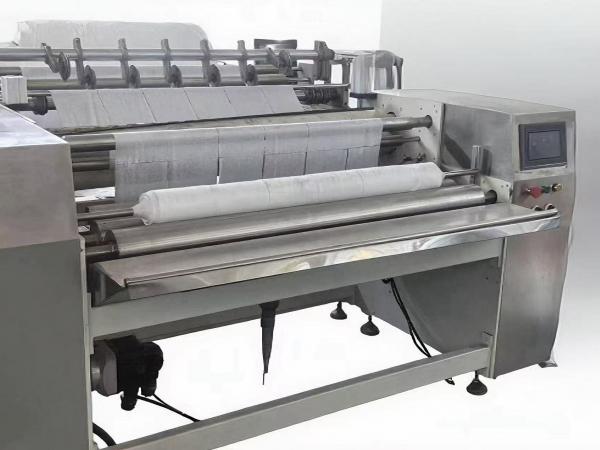 CW-FJJ-300  Semi-automatic non woven perforating and rolling machine