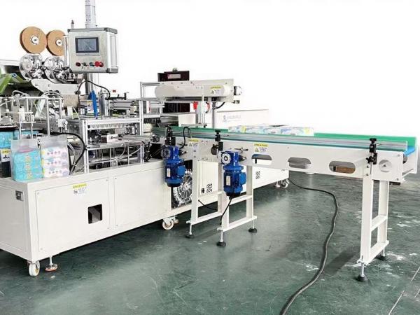Automatic wet wipes packing machine 6-8 bags
