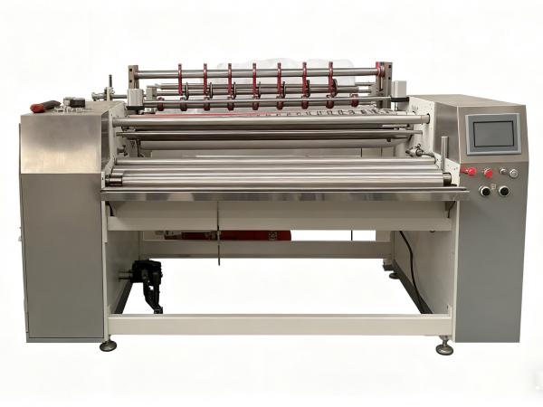 CW-FJJ-300  Semi-automatic non woven perforating and rolling machine