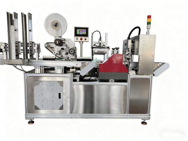 Fully automatic baby wet wipes lid applicator gluing machine