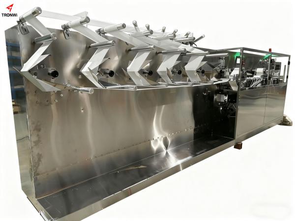 6-Lane baby wet wipes folding and cutting machine