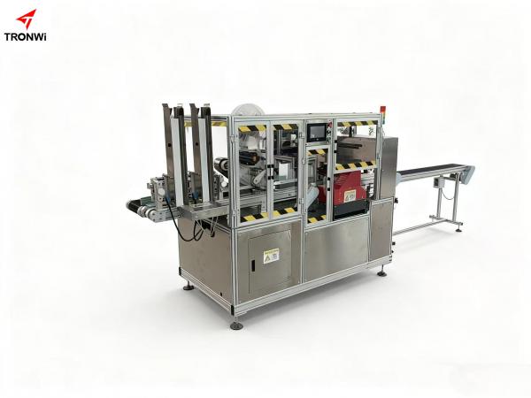 Fully automatic baby wet wipes lid applicator gluing machine
