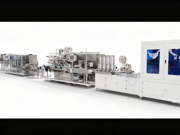 12 Lanes baby wet wipes full production line with automatic splicing mechanism 