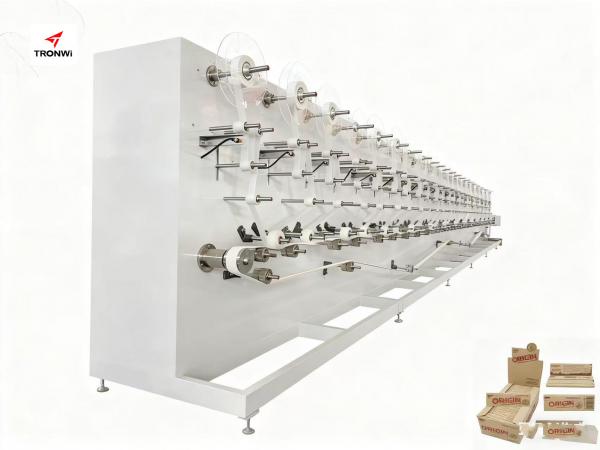 Fully automatic upgraded version new system smoking paper folding machine