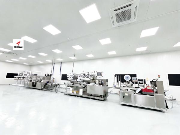 2026 New version Fully automatic 5-lane 300mm width small rolls antibacterial baby wet wipes making complete line 